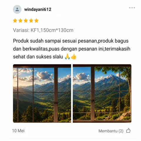 pemandangan syahdu tiktok