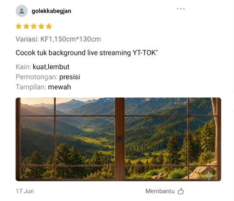 pemandangan syahdu tiktok
